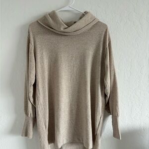 Anthropologie Maeve Cowl Neck Tunic